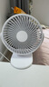 那時(shí)?？蓳u頭usb小風(fēng)扇夾式充電款夾子電扇學(xué)生床頭可夾電風(fēng)扇小型宿舍夾扇壁掛小風(fēng)扇臺式靜音大風(fēng)扇子 充電款-4檔風(fēng)可定時(shí) Type-C數據線(xiàn) 曬單實(shí)拍圖