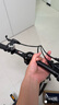 大行（DAHON）P10折疊自行車(chē)20英寸10速鋁合金成人通勤V剎 PAA003 珠光深藍 曬單實(shí)拍圖