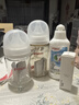 貝親（Pigeon）玻璃奶瓶160mlS碼+PPSU奶瓶240mlM碼 1-6個(gè)月奶瓶套裝 曬單實(shí)拍圖