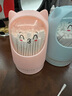 sister care小貓旋轉盒嬰兒棉簽嬰幼兒寶寶挖耳朵勺棉簽 粉色4盒 曬單實(shí)拍圖