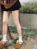 優(yōu)棵樹(shù)光腿神器打底褲襪女秋冬季加絨加厚裸感美腿黑色顯瘦膚色連腳褲襪 連腳膚【深冬270g/-5-10°c】 1條 均碼 建議身高150cm-180cm 曬單實(shí)拍圖