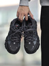 斐樂(lè )（FILA）官方女鞋貓爪6老爹鞋運動(dòng)鞋2025秋季新款鞋子厚底休閑鞋 黑/影黑灰-BD 38.5 曬單實(shí)拍圖
