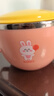 家の物語（KATEI STORY）日本湯碗小學生316不銹鋼兒童碗食品級飯盒吃飯專用雙耳碗帶蓋 曬單實拍圖