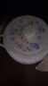 友來(lái)福 陶瓷燉盅蒸碗家用燕窩隔水養生燉盅家用內膽蒸帶蓋蒸湯盅碗雙蓋 雙蓋《蘭花》600mL 配瓷勺 曬單實(shí)拍圖