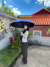 小米之家生態(tài)鏈同款紹雨全自動(dòng)傘晴雨兩用加強傘骨雨傘一鍵收放防紫外防曬 【24骨全自動(dòng)】晴雨黑 升級加大加厚防紫外線(xiàn) 曬單實(shí)拍圖