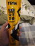 TAAN泰昂羽毛球拍毛巾手膠全棉防滑吸汗毛巾握把膠 X3白色2條裝 曬單實(shí)拍圖
