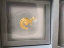 周大福 爆閃金珠蹦迪滿天星足金素鏈黃金項(xiàng)鏈女(工費(fèi):1320計(jì)價(jià))EOF1312 45cm 足金 約14.36g 曬單實(shí)拍圖