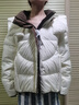 森馬（Semir）羽絨服女設(shè)計感寬松撞色2024冬季連帽面包服潮流個性107824113006 曬單實(shí)拍圖