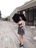 川布德國雨傘小巧兩用防曬紫外線迷你防曬傘五折太陽傘女生2025新 扁五折UFP50+抹茶綠 曬單實拍圖