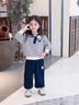 靚貝城堡女童海軍風(fēng)衛衣套裝春秋季洋氣女寶寶運動(dòng)2025新款兩件套時(shí)髦秋裝 圖片色 120 曬單實(shí)拍圖