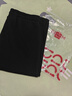 名創(chuàng)優(yōu)品（MINISO）直筒褲男重磅休閑潮流春秋季青少年寬松百搭垂感衛(wèi)褲 黑 XL 曬單實拍圖
