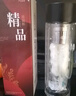 XDO一鍵開蓋磁彈玻璃水杯男士泡茶杯茶水分離雙層隔熱防燙高硼硅 曬單實(shí)拍圖