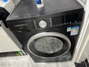 西門子（SIEMENS）iQ300曜石黑系列 10公斤滾筒洗衣機全自動帶烘干 洗烘一體 除菌護衣 立體烘干 U24W 家電國家補貼 曬單實拍圖
