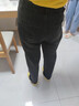 森馬（Semir）休閑褲女純棉打褶闊腿褲腰帶秋復(fù)古磨毛長褲顯腿長101524127005A 曬單實(shí)拍圖