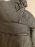 優(yōu)衣庫(kù)女裝可機(jī)洗紐花針織連帽套頭衫/25秋冬新款478871 06 鉛灰色 L /160/88 曬單實(shí)拍圖