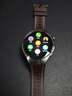 HUAWEI WATCH 5 46mm高端款航天級(jí)鈦合金表殼木星棕素皮復(fù)合表帶首創(chuàng)X-TAP智感窗鴻蒙AI腕上小藝eSIM通信 曬單實(shí)拍圖