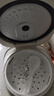 美的（Midea）飛快奶油電飯煲家用3-5人抗菌不粘內膽電飯鍋4升青瓷新款智能可預約MB-4E01R 曬單實(shí)拍圖