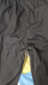 名創(chuàng)優(yōu)品（MINISO）涼感冰絲褲子男夏季新款舒適透氣顯高顯瘦直筒休閑褲 黑 L 曬單實(shí)拍圖