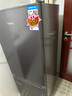 榮事達(dá)（Royalstar）200升小冰箱小型家用出租房辦公室宿舍雙開門兩門雙門二門電冰箱節(jié)能省電低音鈦深灰R200 曬單實(shí)拍圖