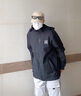 C.MATK戶(hù)外沖鋒衣男女同款秋冬季新款防風(fēng)防水三合一可拆卸登山服外套 黑色-B【單衣】 XL 曬單實(shí)拍圖