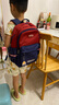 卡拉羊書包小學生1-3-6年級超輕減負背包戶外出游男女高顏值休閑雙肩包 曬單實拍圖