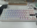 邁從（MCHOSE）K87S/G87旋鈕無(wú)線(xiàn)機械鍵盤(pán)電競游戲客制化有線(xiàn)/藍牙三模gasket結構全鍵熱插拔辦公 K87S 黑莓粉漸變側刻 快金軸V3 曬單實(shí)拍圖