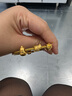 周生生 黃金轉運珠Charme葫蘆足金串珠男女不含繩86335C定價(jià) 曬單實(shí)拍圖