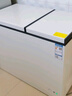 新飛（Frestec）220升家用商用冰柜 雙箱雙溫冷柜 頂開(kāi)門(mén) 冷藏冷凍臥式冰箱以舊換新BCD-220DHF 曬單實(shí)拍圖