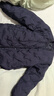 羅蒙兒童羽絨服校園服內膽男童女童秋冬季輕薄保暖內穿大童 藏青 130 曬單實(shí)拍圖