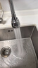 歐菲斯水龍頭延伸器防濺水外接節(jié)水全銅廚用旋轉(zhuǎn)增壓噴頭 廚房花灑 【精銅】球頭長款17.2cm 曬單實拍圖