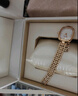 飛亞達（FIYTA）傾城系列 “小金表”圓珠鏈貝母盤(pán)復古女表 節日禮物送女友 曬單實(shí)拍圖