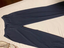 諾帝卡（NAUTICA）【商場同款】女裝25春夏新款休閑涼感防曬束腿九分褲女士52KO05 藏青4NV L 曬單實(shí)拍圖