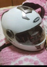 野馬（YEMA）3C認證828S摩托車(chē)頭盔男全盔雙鏡片機車(chē)安全帽 四季通用 均碼 白色+防霧貼片 曬單實(shí)拍圖