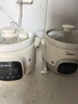 美的（Midea）電燉鍋電煮鍋 電燉盅 燉湯盅煲湯鍋3L國家補貼大功率微壓直燉陶瓷煲湯燉湯一體多功能鍋MD-DGE3058 曬單實(shí)拍圖