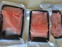 泰明揚新疆三文魚(yú)中段原切 去皮刺整塊刺身壽司生魚(yú)片 冷凍冰鮮即食生鮮 中段整塊 400g 【去皮原切】 曬單實(shí)拍圖