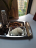 廚方案304不銹鋼快餐盤(pán)餐廳商用多格打菜餐盒學(xué)生食堂加厚飯盤(pán) 五格餐盤(pán) 曬單實(shí)拍圖