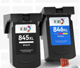 彩格PG-845 CL-846墨盒適用佳能TS3380 TS3180 MG2580s MG3080 2400 MG2980 TS3480黑彩色ip2880墨水 曬單實(shí)拍圖