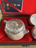 湘殊周鴻杰大師敦煌文創(chuàng  )鎏銀國風(fēng)功夫茶具套裝泡茶壺茶杯伴手生日禮物 龍鳳呈祥鎏銀一壺兩杯【禮盒裝】 曬單實(shí)拍圖