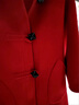 皮爾卡丹（pierre cardin）雙面羊絨大衣女中長(zhǎng)款2025年新款春季赫本風(fēng)高端羊毛黑色毛呢外套 拉菲紅 M 120-135斤 曬單實(shí)拍圖