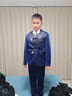 布戀貓男童主持人禮服兒童西裝套裝男孩小中大童鋼琴演出服花童西服秋款 上衣+馬甲+褲子+白襯衣+領(lǐng)花 160 cm 曬單實(shí)拍圖