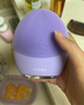 斐珞爾（FOREO）露娜電動(dòng)洗臉儀LUNA 4凈透舒緩潔面儀清潔按摩2合一洗臉神器敏感肌適用 紫色 曬單實(shí)拍圖