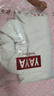 鴨鴨（YAYA）時(shí)空道宇系列三防羽絨服情侶男女短款冬季新款泡芙加厚面包服外套 月光白色 S (建議90-110斤) 曬單實(shí)拍圖