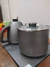 凱弋奇純鈦全自動(dòng)上水壺燒水壺電熱水壺家用茶具套裝抽水式電磁爐一體泡茶器嵌入式電茶爐鈦合金 1L 純鈦37x23雙上水（清潔款） 曬單實(shí)拍圖