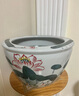 鴻韻堂景德鎮陶瓷魚(yú)缸青花瓷荷花缸睡蓮缸大水缸戶(hù)外庭院大缸酒店甲魚(yú)缸 精選紅荷花 小號【直徑41cm高25cm】 曬單實(shí)拍圖
