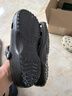 卡駱馳（crocs）Classic clog經(jīng)典洞洞鞋沙灘鞋男女鞋檀健次同款 跟高2cm黑色42 曬單實(shí)拍圖
