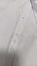 羅蒙（ROMON）純色商務(wù)職業(yè)正裝男士白襯衫工裝男裝短袖襯衣男CS72白色2XL 曬單實(shí)拍圖