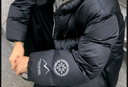 太平鳥男裝火山羽絨服面包服男短款冬季寬松保暖防寒潮 黑色 L 曬單實拍圖
