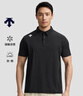 DESCENTE迪桑特TRAINING系列綜訓(xùn)訓(xùn)練運(yùn)動(dòng)健身男士短袖POLO衫 BK-Tap Shoe XL (180/100A) 曬單實(shí)拍圖