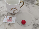 沃德百惠（WORTHBUY）杯蓋食品級圓形可愛(ài)杯蓋萬(wàn)能杯蓋配件玻璃杯馬克杯蓋茶杯蓋子 白 曬單實(shí)拍圖
