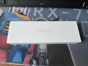 Apple/蘋(píng)果 Watch Series 10 智能手表GPS款42毫米玫瑰金色鋁金屬表殼梅子色回環(huán)式運動(dòng)表帶MX1X3CH/B 曬單實(shí)拍圖